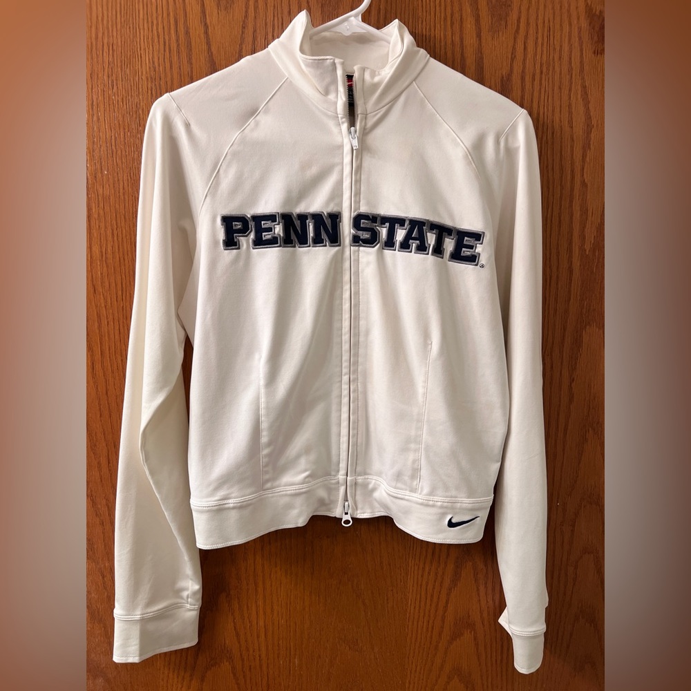 Nike Penn State Full Zip Lightweight Track Jacket. Size S.
